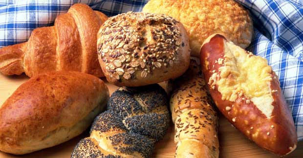 An assortment of bread rolls