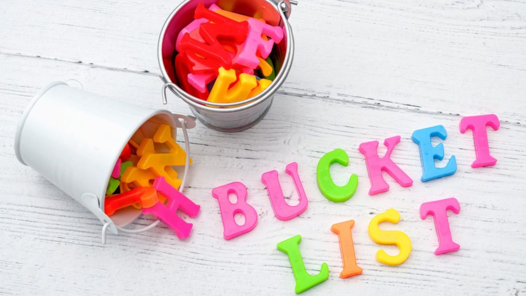 Summer bucket list