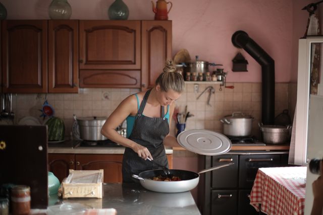 au pair cooking